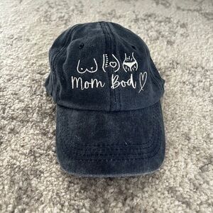 Navy Mom Bod Hat